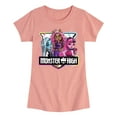 thumbnail image 1 of Monster High - Group Badge - Toddler & Youth Girls Short Sleeve Graphic T-Shirt, 1 of 6