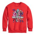 thumbnail image 1 of Monster High - Group With Pets - Toddler And Youth Crewneck Fleece Sweatshirt, 1 of 5