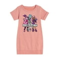 thumbnail image 1 of Monster High - Group With Pets - Toddler And Youth Girls Fleece Dress, 1 of 1
