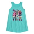 thumbnail image 1 of Monster High - Group With Pets - Toddler and Youth Girls A-line Dress, 1 of 4