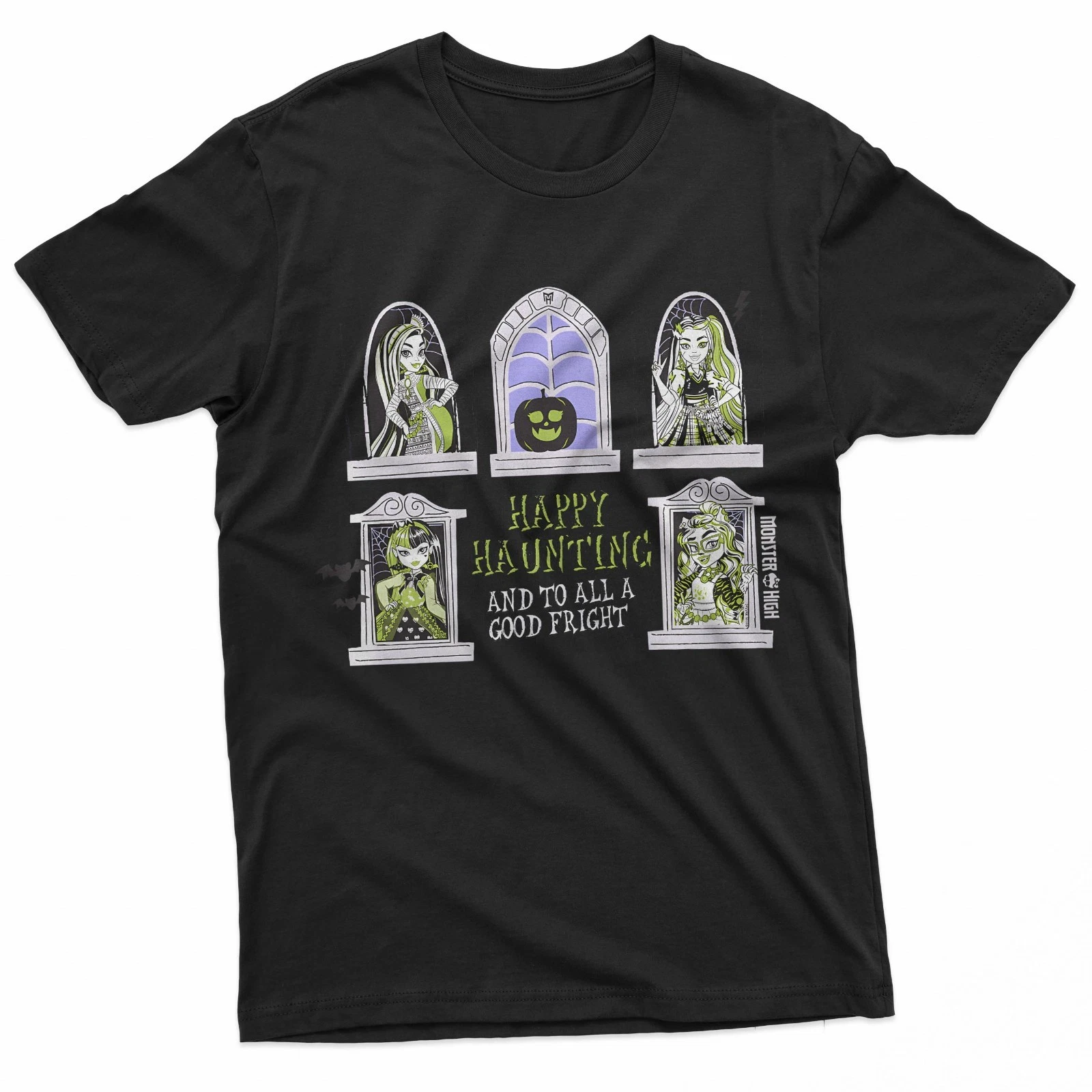 Monster High - Halloween Happy Haunting Black T-Shirt