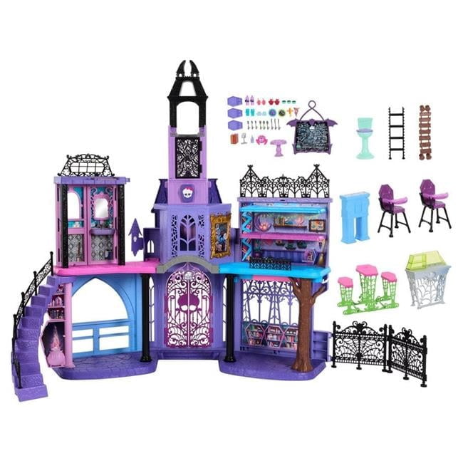 Monster High Haunted High School Playset - Multi Color - Ages 4+ - Fun Transformations