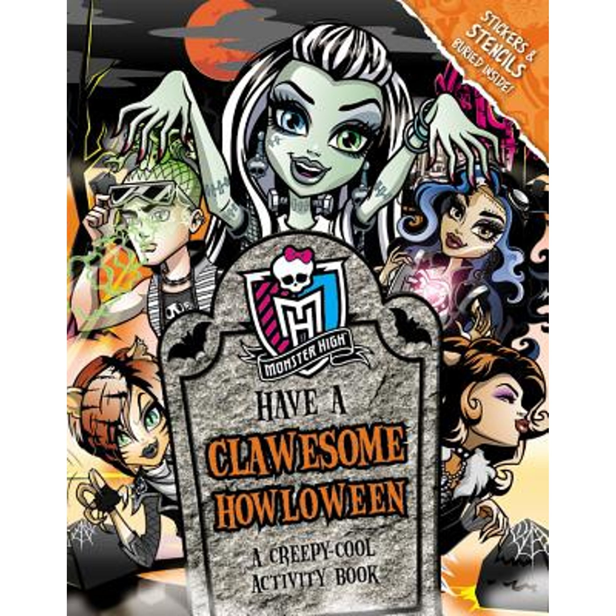 Pre-Owned Monster High: Have a Clawesome Howloween: A Creepy-Cool Activity Book (Paperback) 0316337420 9780316337427