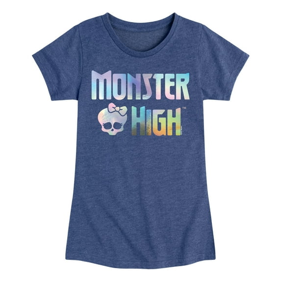 Monster High - Holographic Colors - Toddler & Youth Girls Short Sleeve T-Shirt