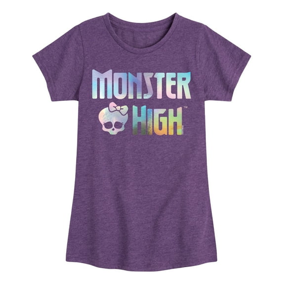 Monster High - Holographic Colors - Toddler & Youth Girls Short Sleeve T-Shirt