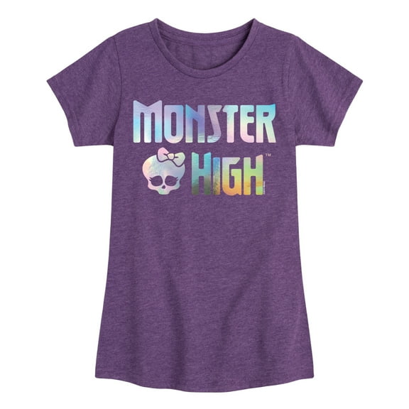 Monster High - Holographic Colors - Toddler & Youth Girls Short Sleeve T-Shirt
