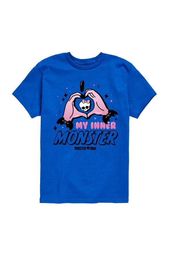 - I Heart My Inner Monster - Toddler And Youth Short Sleeve Tee