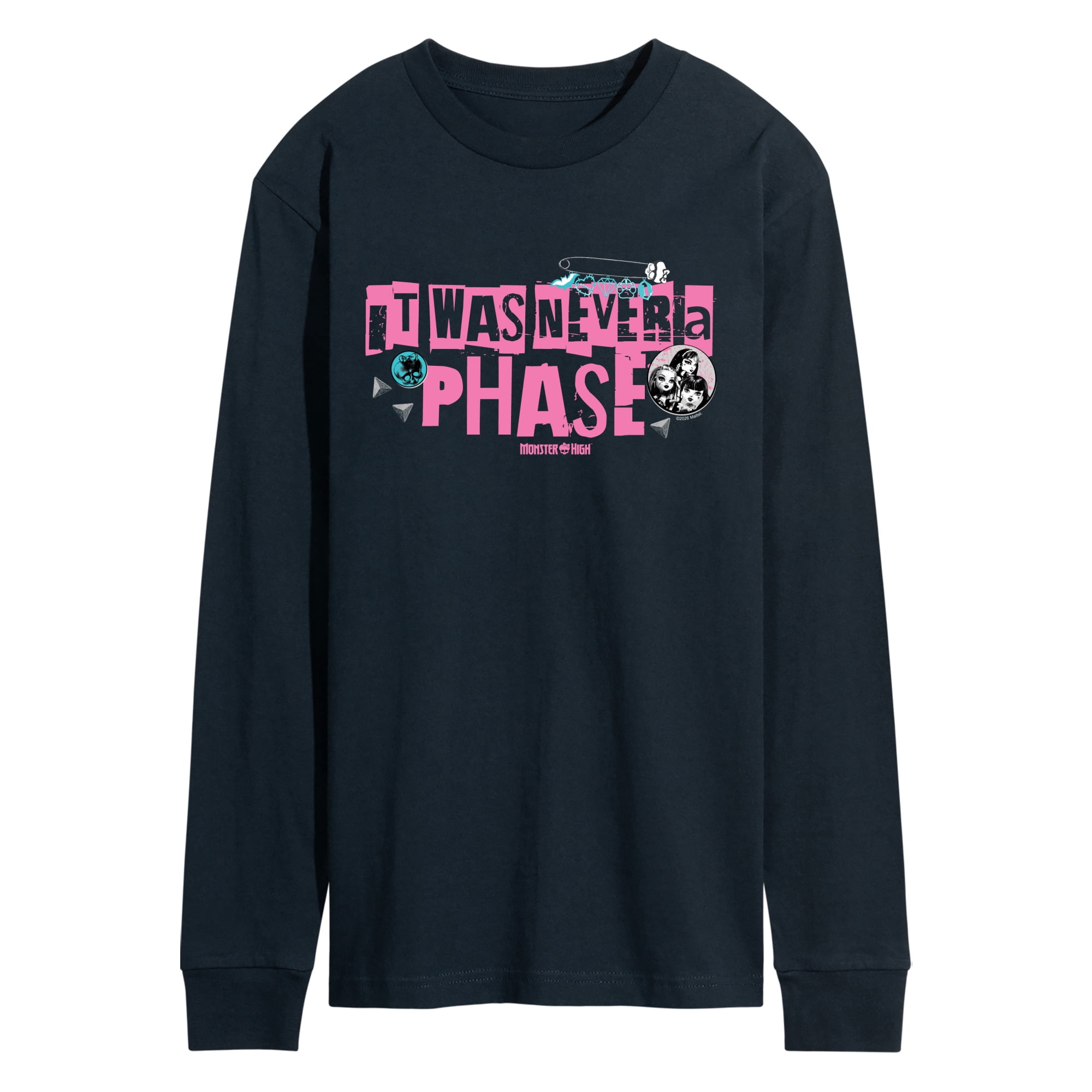 Monster High - It Was Never A Phase - Men's Long Sleeve Graphic T-Shirt