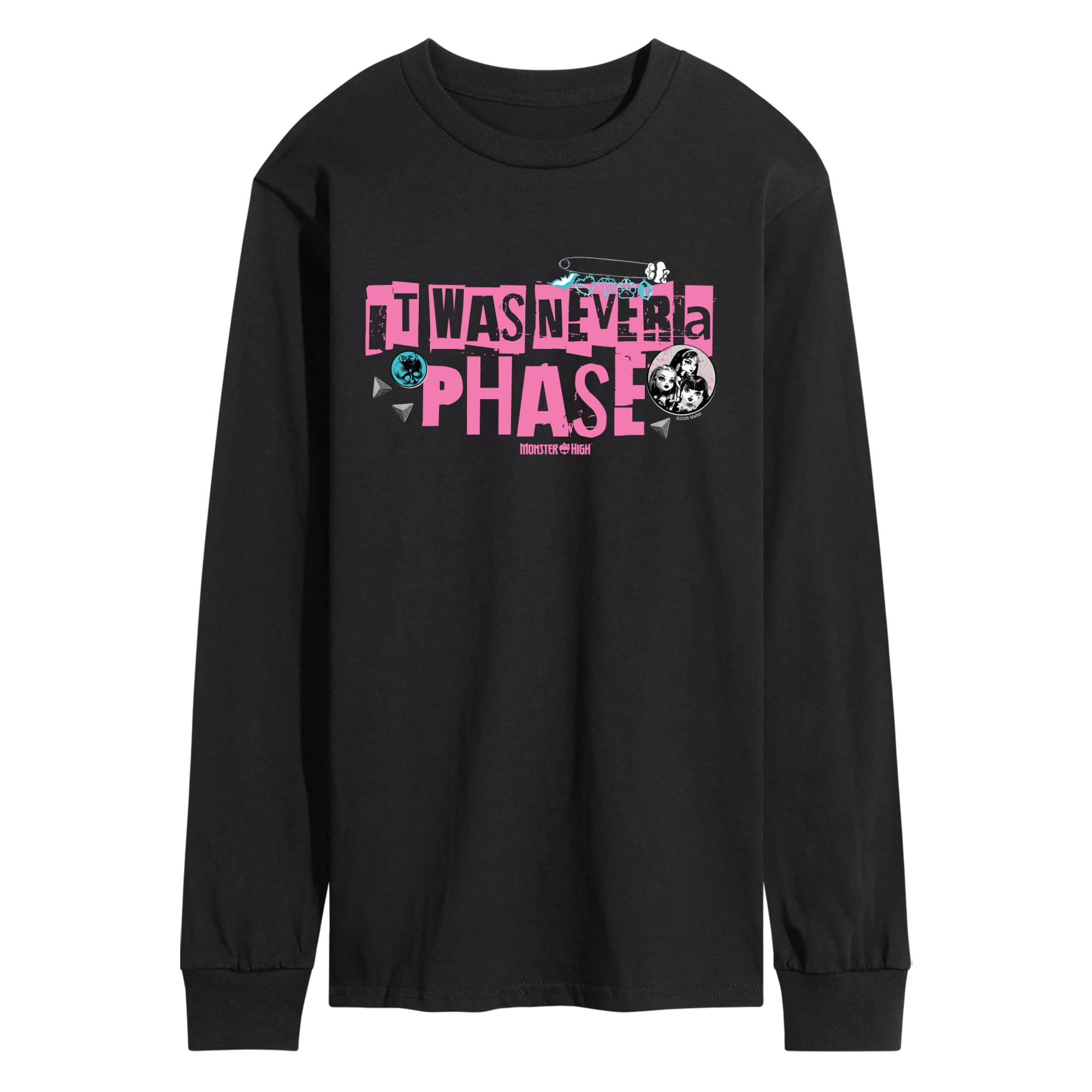 Monster High - It Was Never A Phase - Men's Long Sleeve Graphic T-Shirt