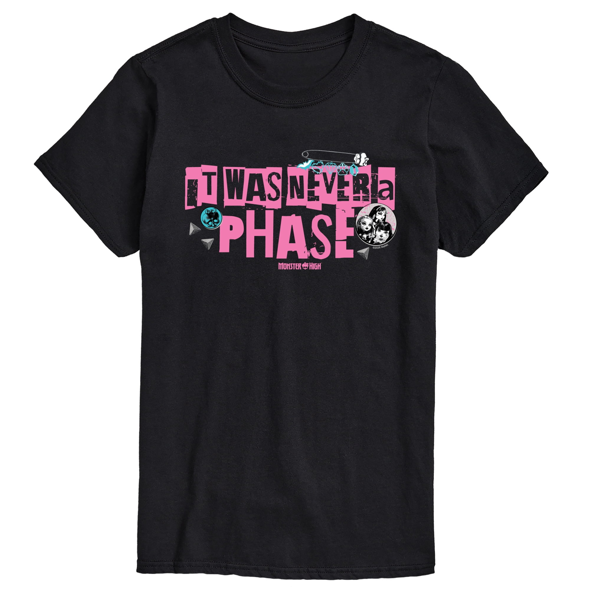 Monster High - It Was Never A Phase - Men's Short Sleeve Graphic T-Shirt