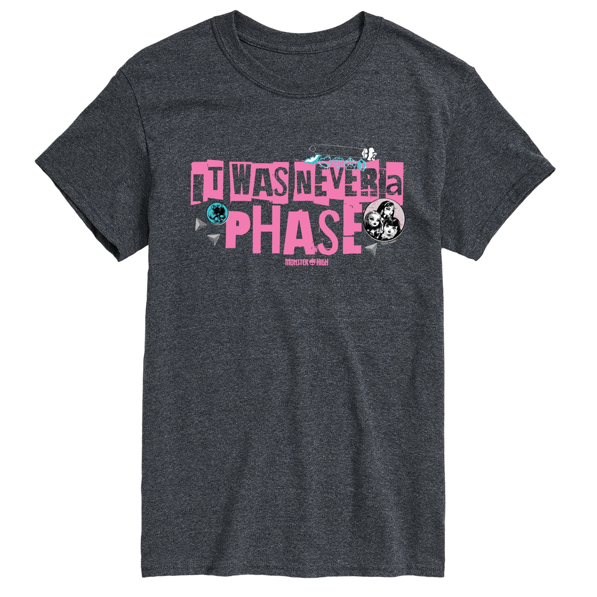 Monster High - It Was Never A Phase - Men's Short Sleeve Graphic T-Shirt