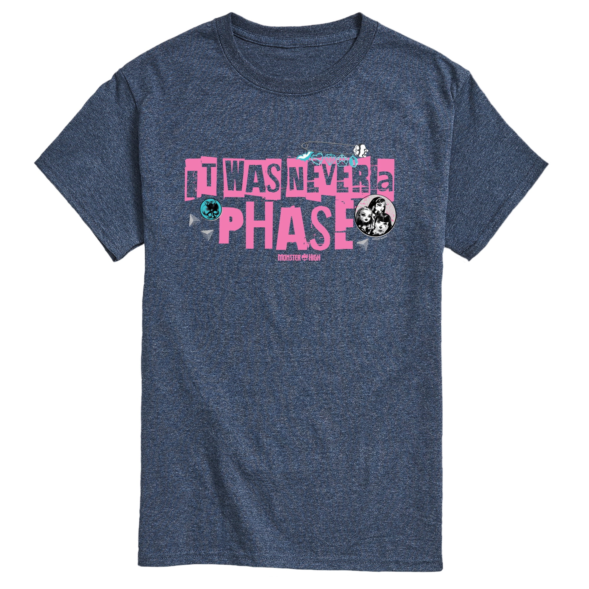 Monster High - It Was Never A Phase - Men's Short Sleeve Graphic T-Shirt
