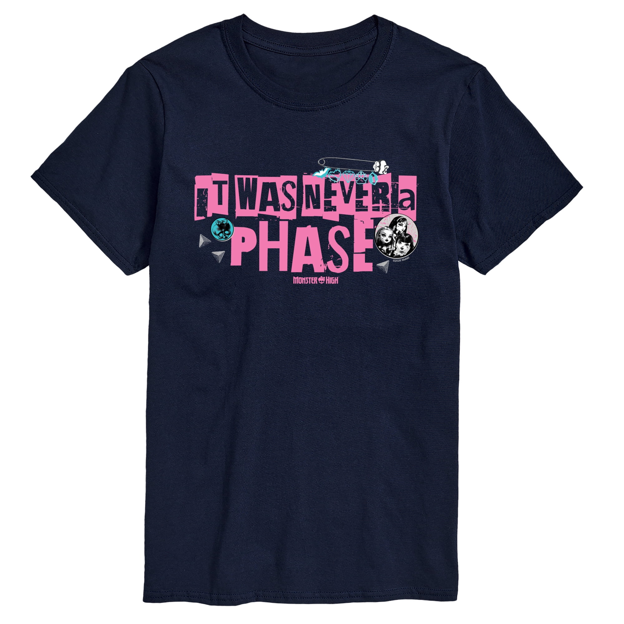 Monster High - It Was Never A Phase - Men's Short Sleeve Graphic T-Shirt