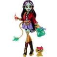 thumbnail interactive-video image 1 of Monster High Jinafire Long Fashion Doll with Pet Dog Cloudy “Yun Yun” and 7 Accessories, 1 of 8