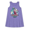 thumbnail image 1 of Monster High - Lagoona Blue Bubbles - Toddler and Youth Girls A-line Dress, 1 of 4