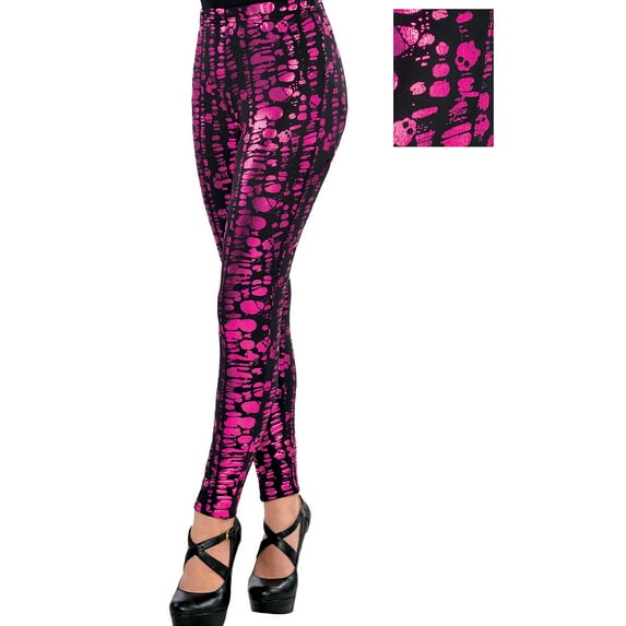 Monster High Leggings, Halloween Costume Accessory for Girls, Pink, One Size, by Amscan