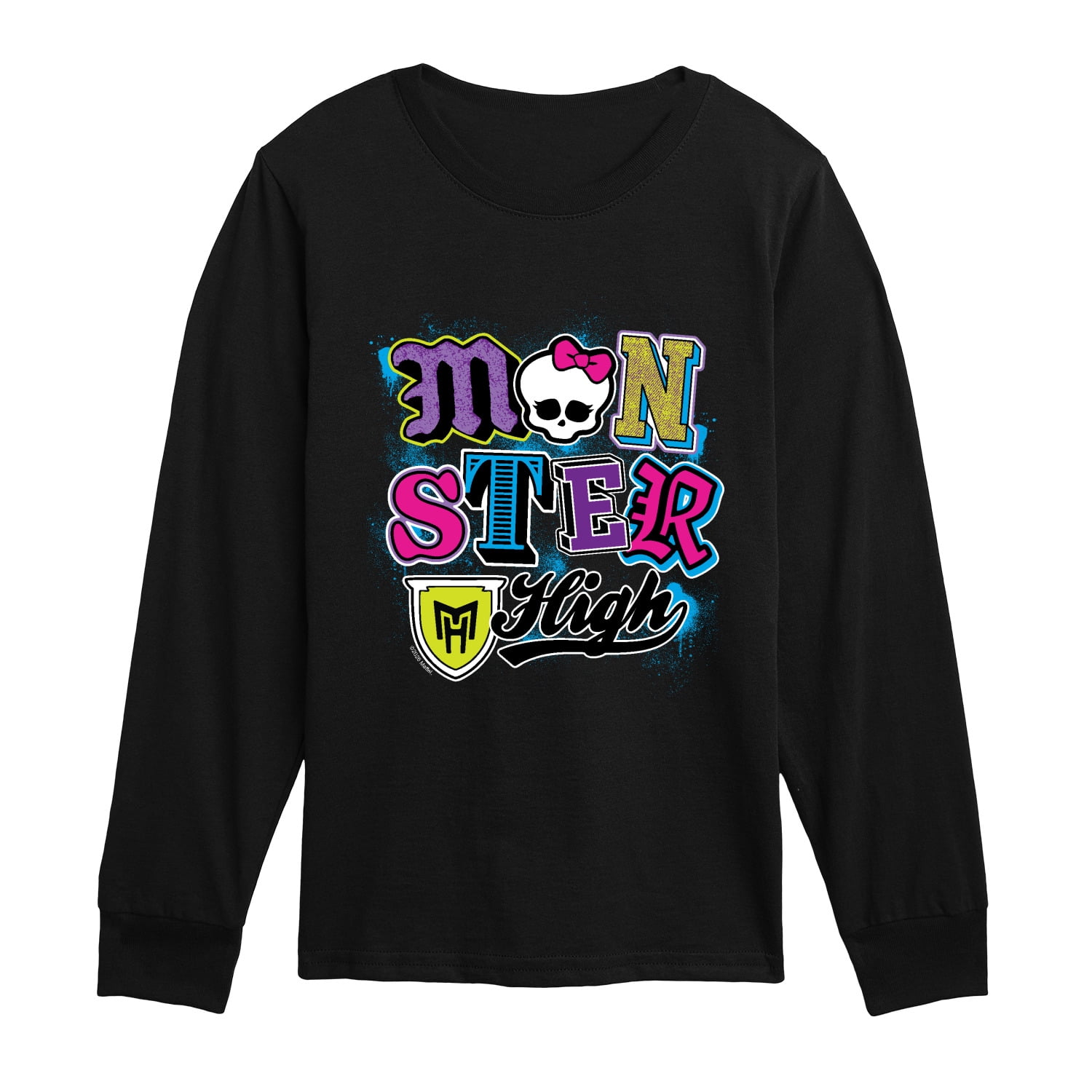 Monster High - Letters - Youth Boys Long Sleeve Graphic T-Shirt