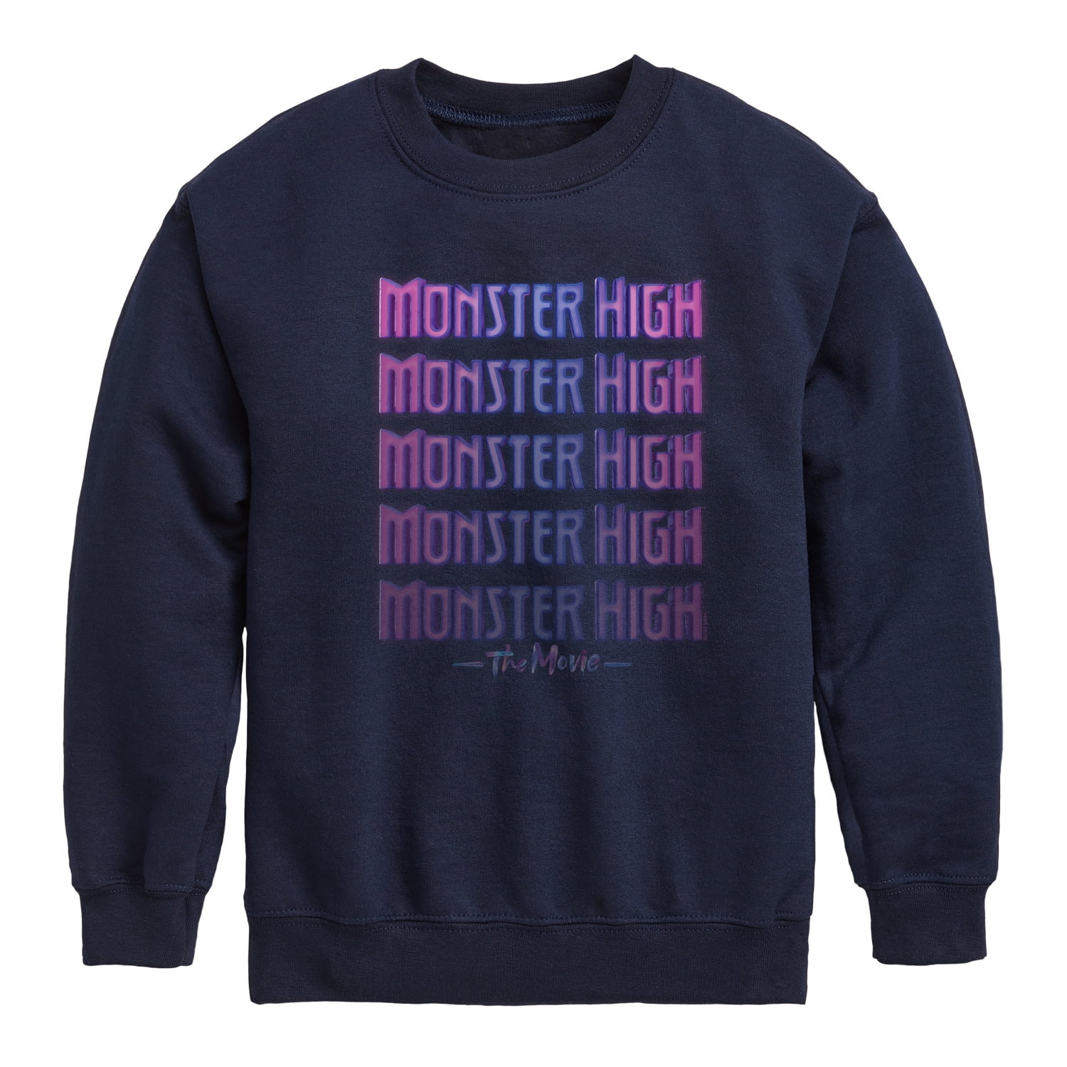 Monster High - MH The Movie Logo - Toddler & Youth Crewneck Fleece ...