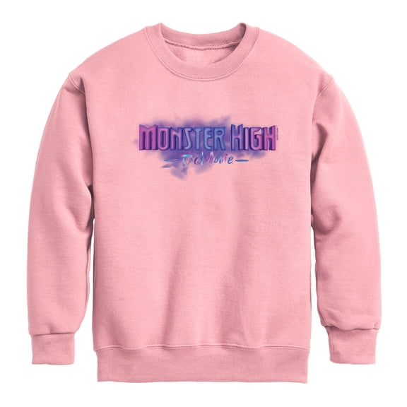 Monster High - MH The Movie Logo - Toddler & Youth Crewneck Fleece Sweatshirt