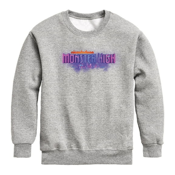 Monster High - MH The Movie Logo - Toddler & Youth Crewneck Fleece Sweatshirt