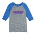 thumbnail image 1 of Monster High - MH The Movie Logo - Toddler & Youth Raglan Graphic T-Shirt, 1 of 4