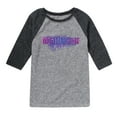 thumbnail image 1 of Monster High - MH The Movie Logo - Toddler & Youth Raglan Graphic T-Shirt, 1 of 5