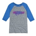 thumbnail image 1 of Monster High - MH The Movie Logo - Toddler & Youth Raglan Graphic T-Shirt, 1 of 4