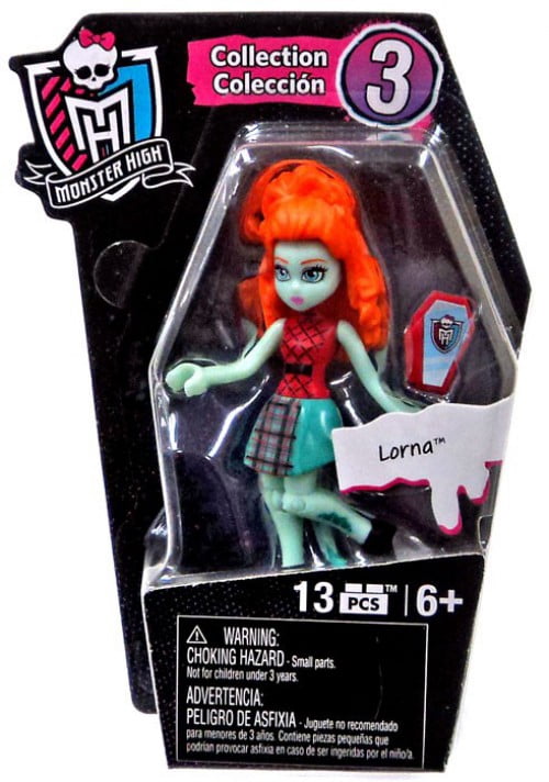 Monster High Mega Bloks Ghouls Skullection Series 3 Lorna Mini Figure