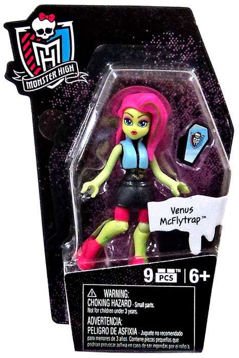 Monster High Mega Bloks Ghouls Skullection Venus McFlytrap Mini Figure