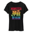 thumbnail image 1 of Monster High - Crest Pride Rainbow - Women's Short Sleeve Graphic T-Shirt, 1 of 4