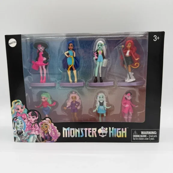 Monster High Mini Dolls Set 8 Figure Pack Collectible Fashion Dolls Ages 3+