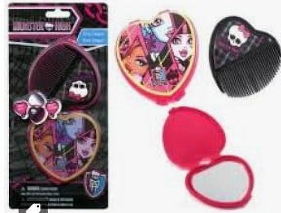 Monster High Mirror Compact 1 comb 1 mirror