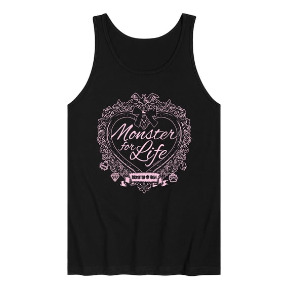 Monster High - Monster For Life Coquette - Men's Sleeveless Graphic Tank