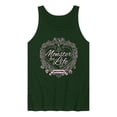 thumbnail image 1 of Monster High - Monster For Life Coquette - Men's Sleeveless Graphic Tank, 1 of 3