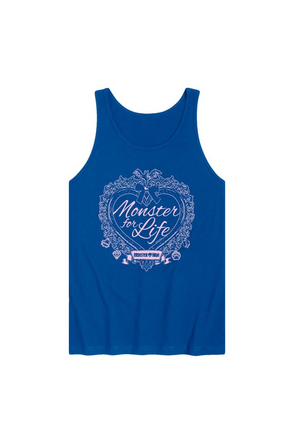 - Monster For Life Coquette - Men's Sleeveless Graphic Tank