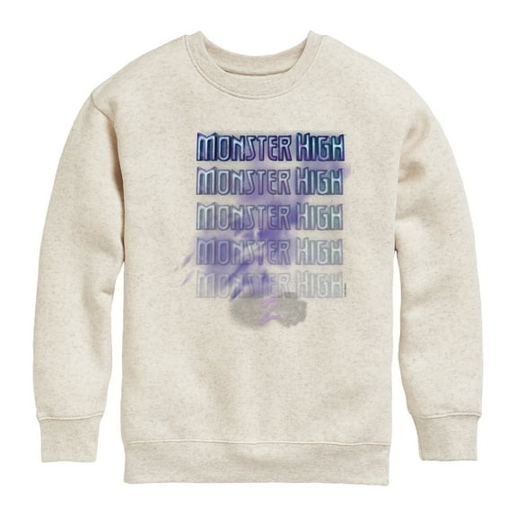 Monster High - Monster High 2 The Movie - Toddler & Youth Crewneck Fleece Sweatshirt