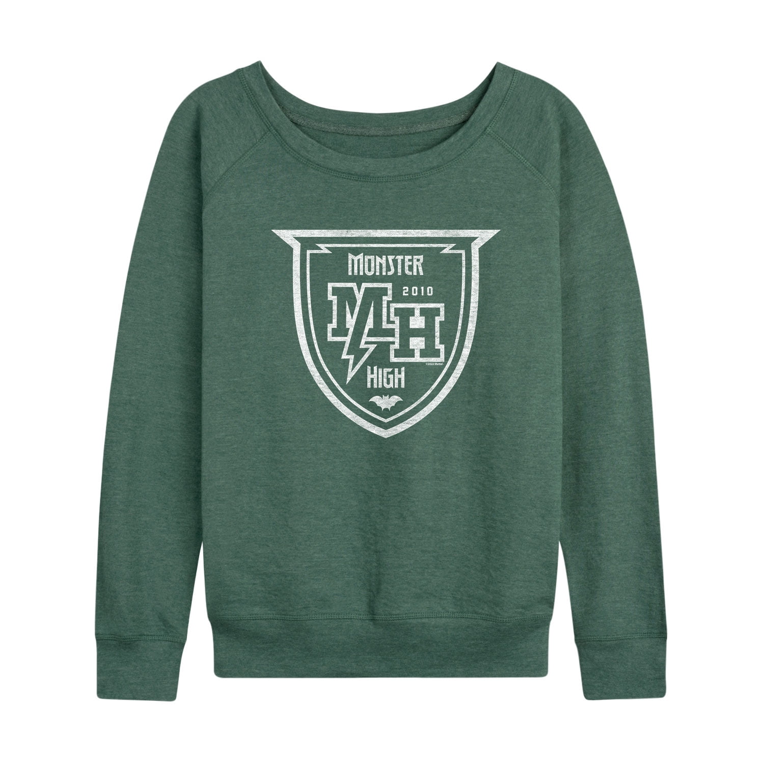 Monster High - Monster High Crest - Women's Lightweight French Terry Long Sleeve Shirt