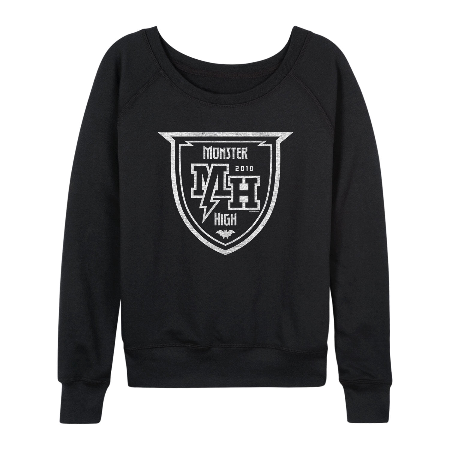 Monster High - Monster High Crest - Women's Lightweight French Terry Long Sleeve Shirt