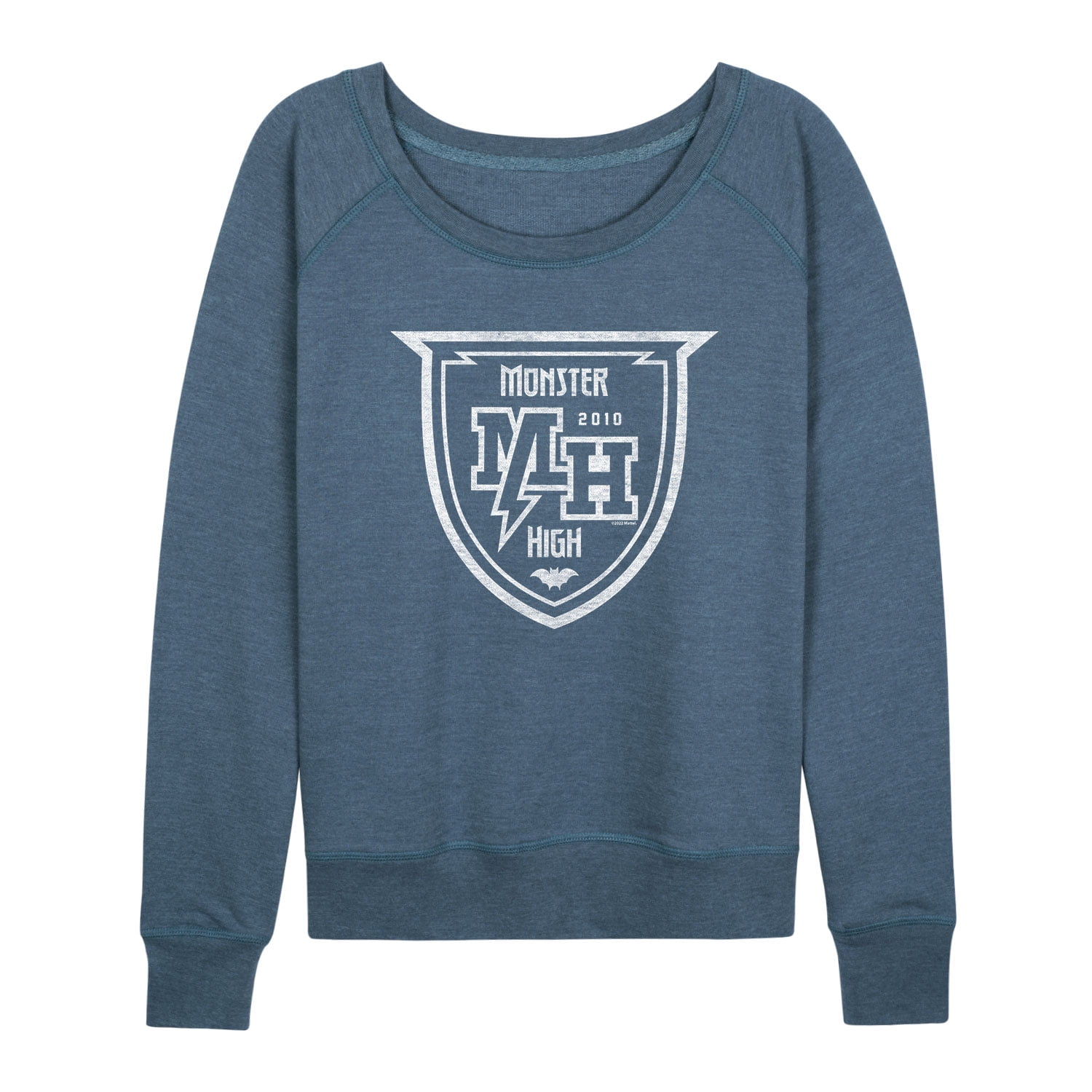 Monster High - Monster High Crest - Women's Lightweight French Terry Long Sleeve Shirt