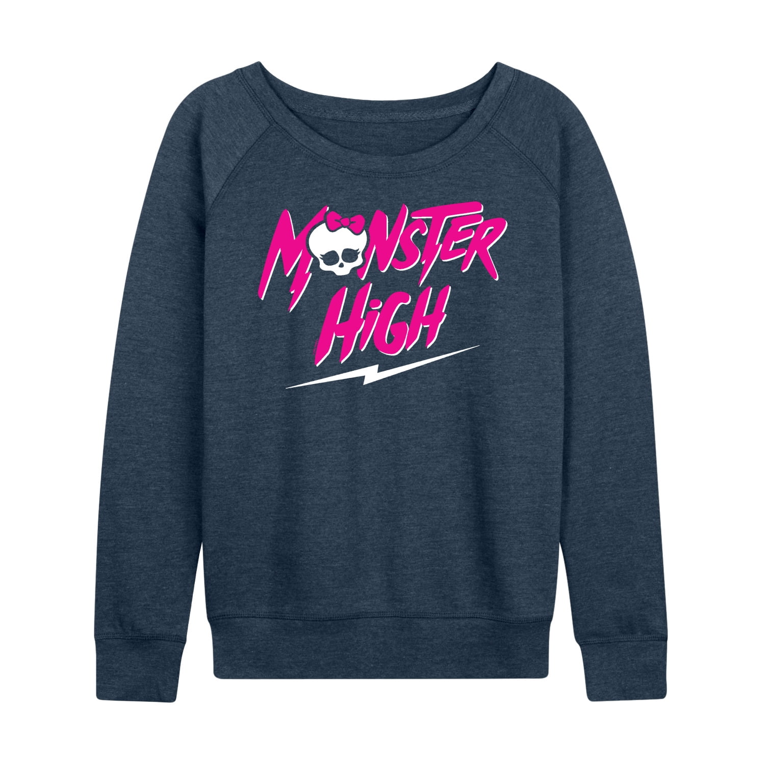 Monster High - Monster High Lightning Logo - Women's Lightweight French Terry Long Sleeve Shirt