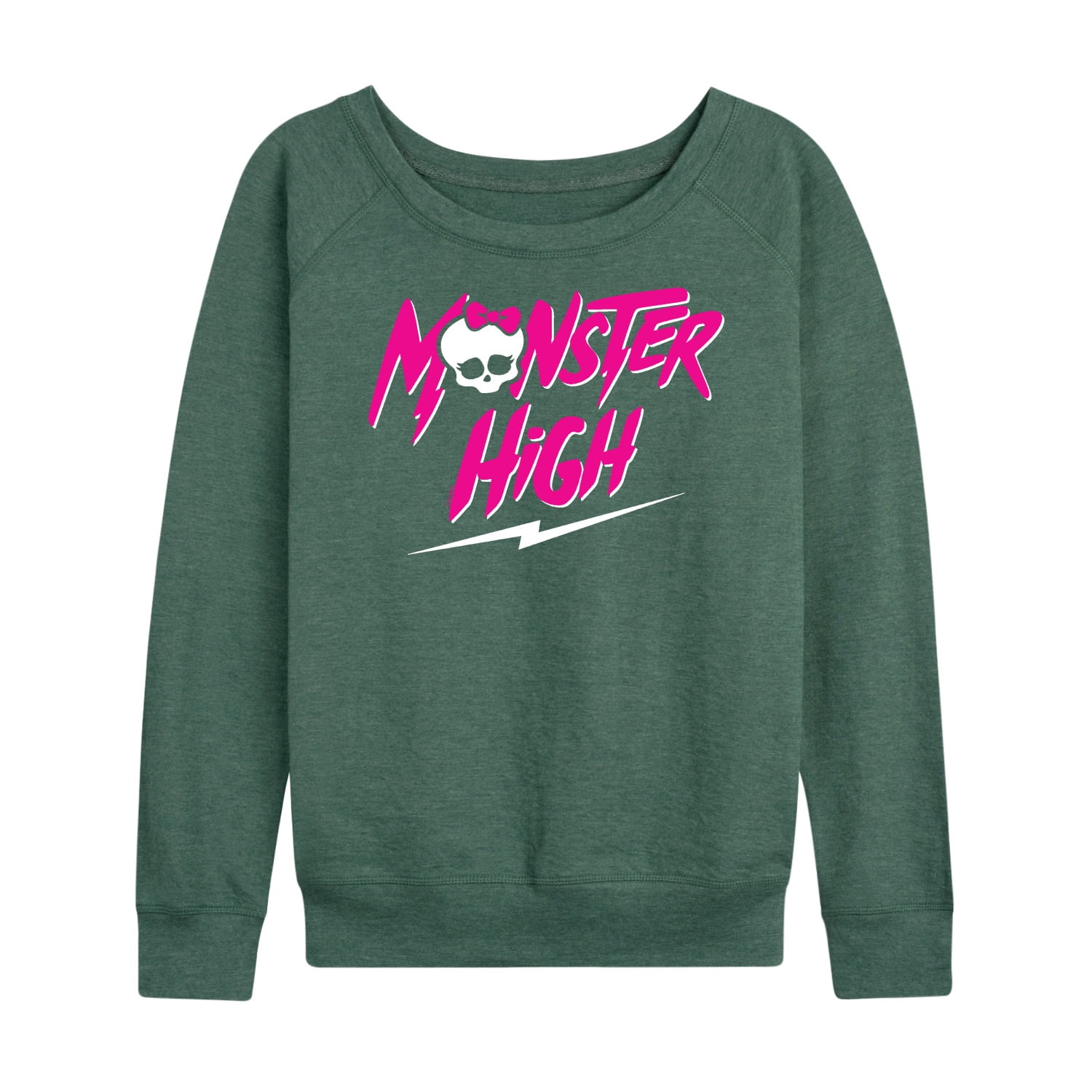 Monster High - Monster High Lightning Logo - Women's Lightweight French Terry Long Sleeve Shirt