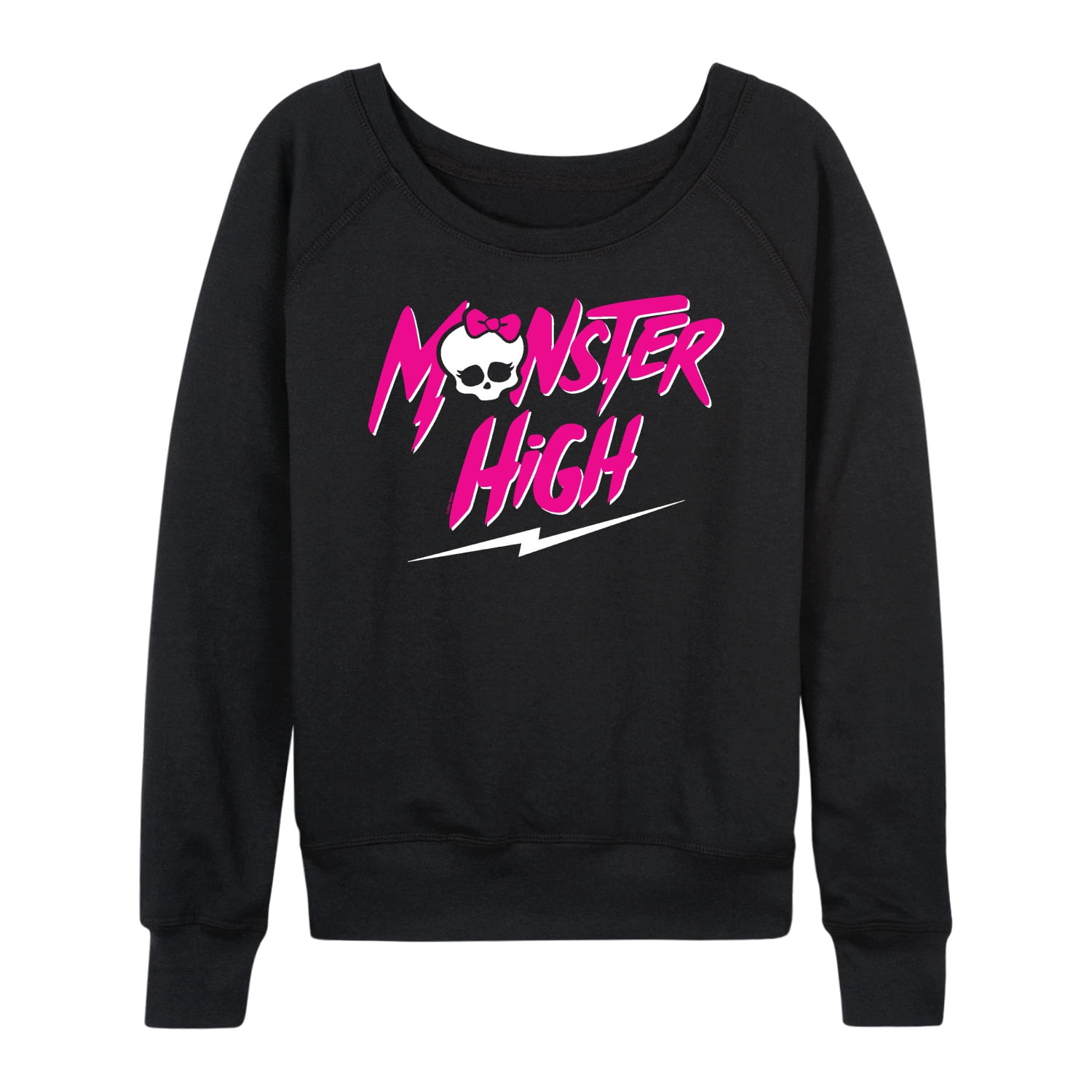 Monster High - Monster High Lightning Logo - Women's Lightweight French Terry Long Sleeve Shirt