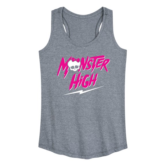 Monster High - Monster High Lightning Logo Graphic Racerback Tank