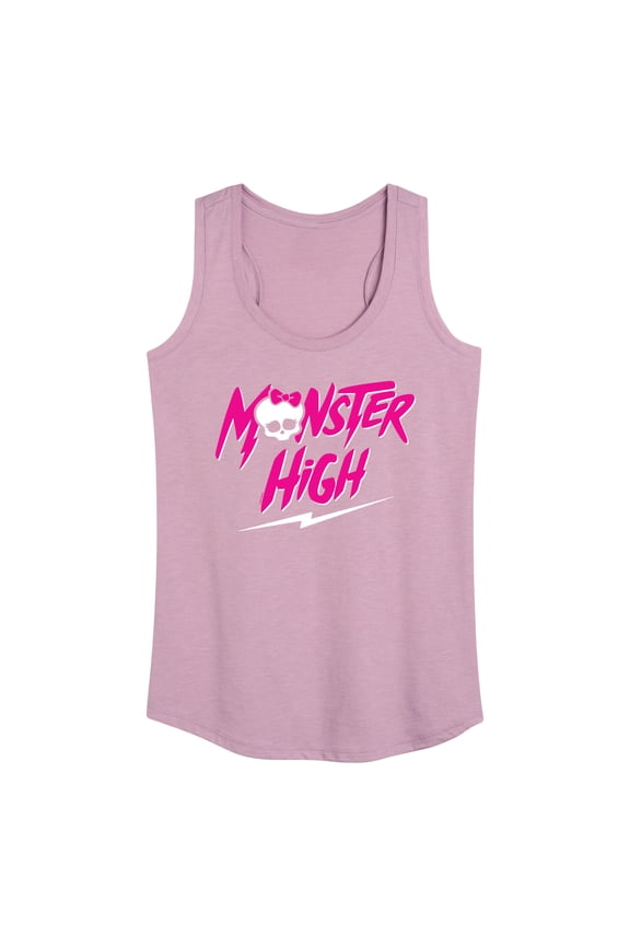 - Monster High Lightning Logo - Women's Racerback Tank Top