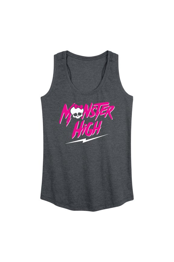 - Monster High Lightning Logo - Women's Racerback Tank Top