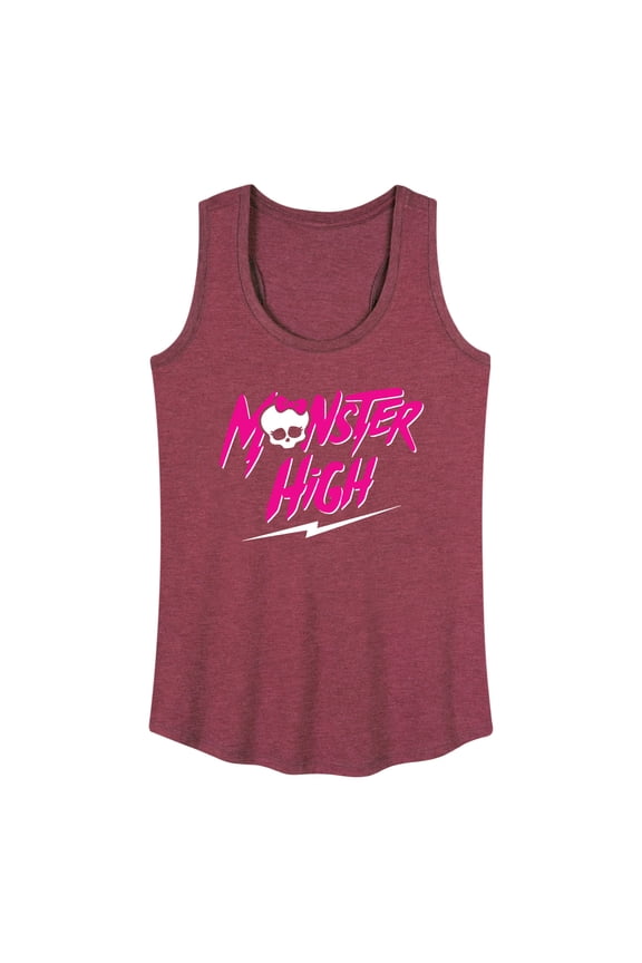 - Monster High Lightning Logo - Women's Racerback Tank Top
