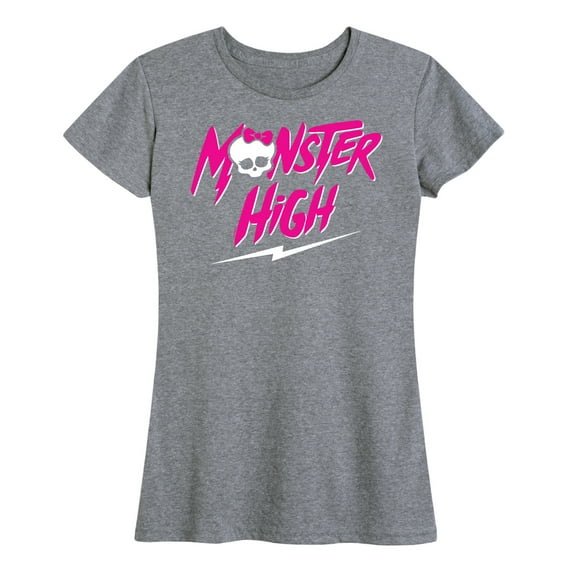 Monster High - Monster High Lightning Logo - Women's Short Sleeve Graphic T-Shirt