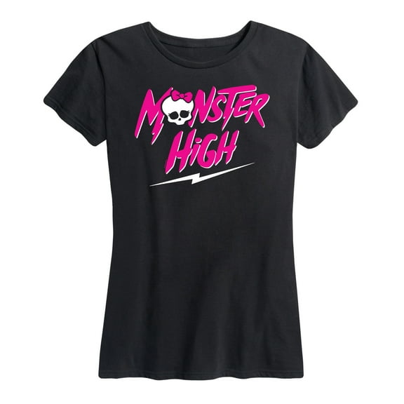 Monster High - Monster High Lightning Logo - Women's Short Sleeve Graphic T-Shirt