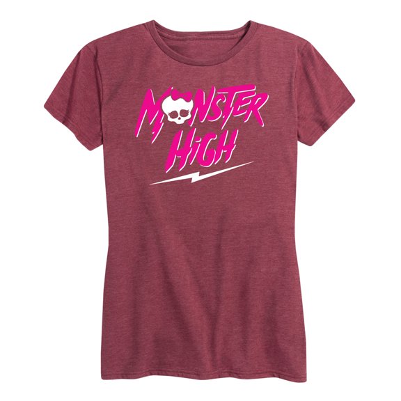 Monster High - Monster High Lightning Logo - Women's Short Sleeve Graphic T-Shirt