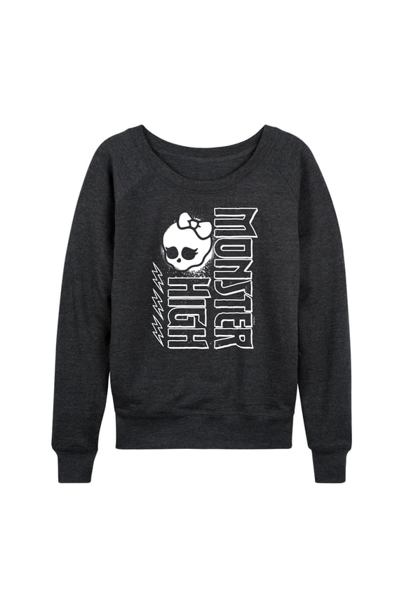 - Monster High Splatter - Women's Lightweight French Terry Long Sleeve Shirt